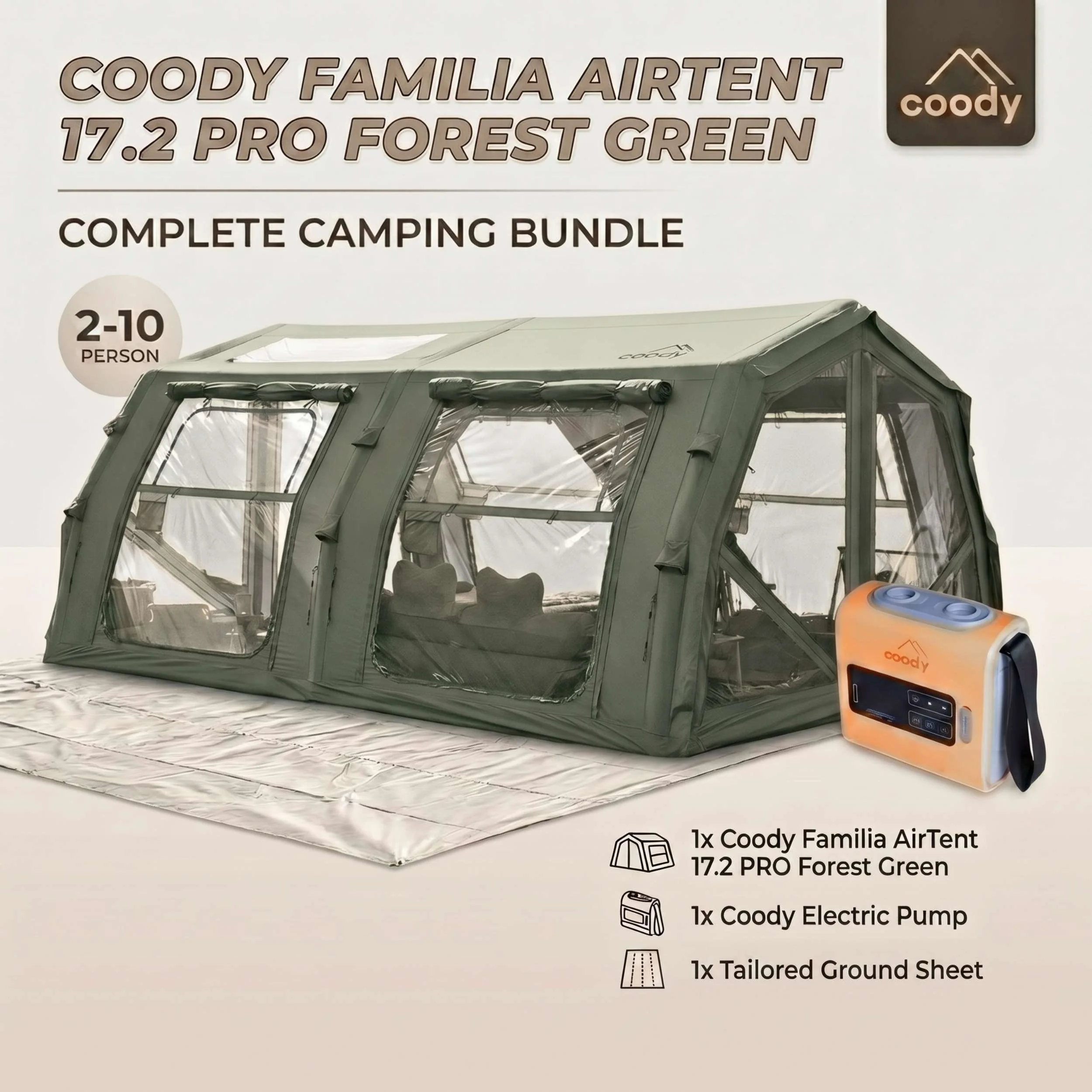 3-Person Inflatable Tents