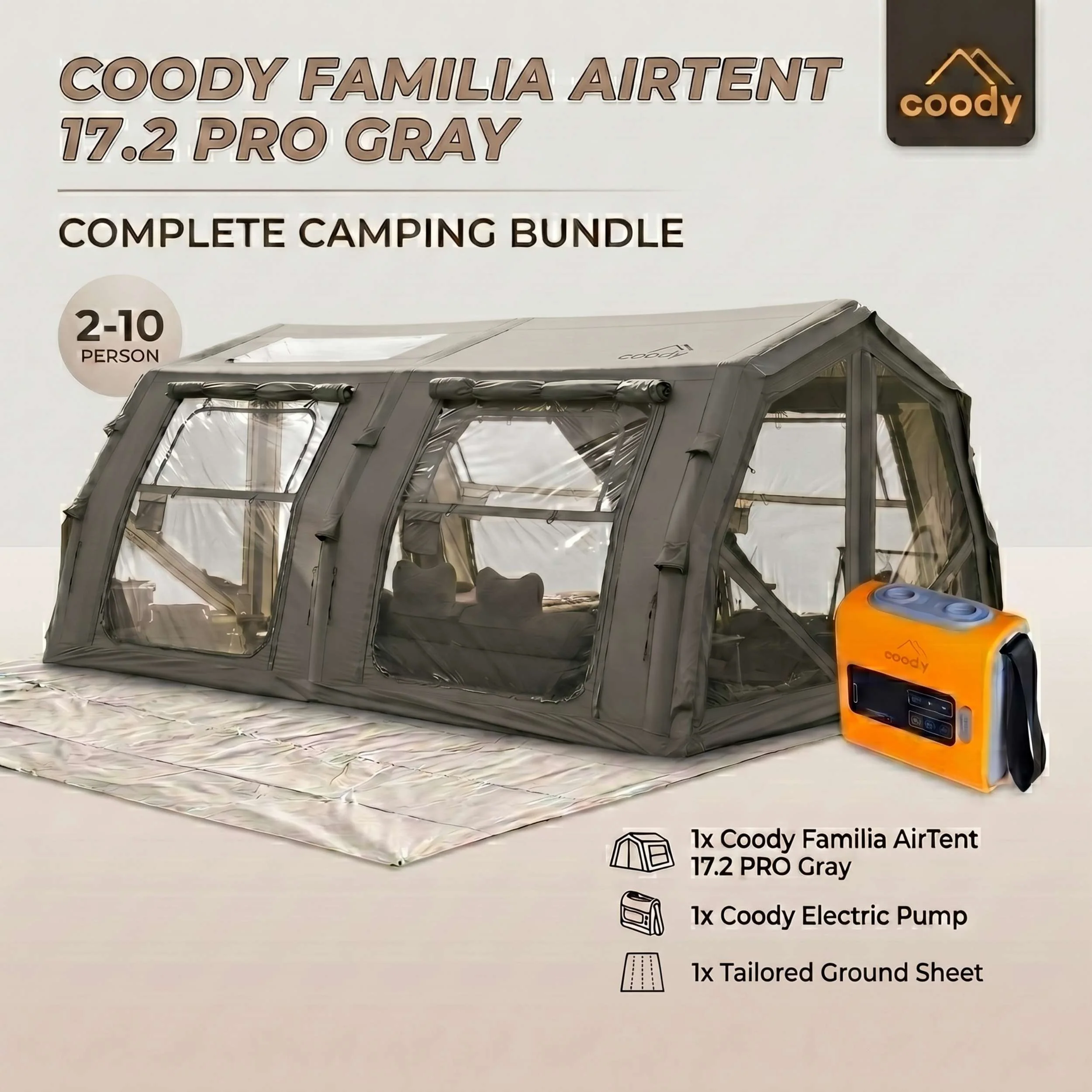 2-Person Inflatable Tents
